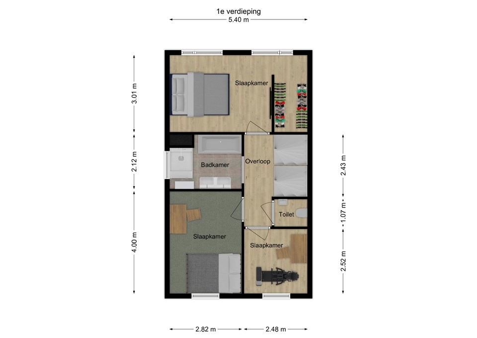 mediumsize floorplan